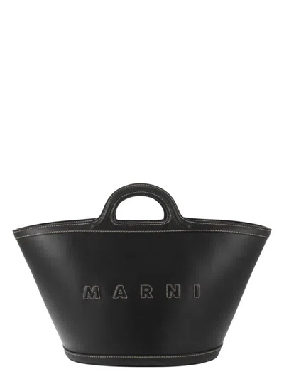 MARNI WOMEN'S LEATHER SMALL TROPICALIA HANDBAG