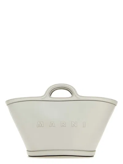 MARNI WOMEN'S LEATHER SMALL TROPICALIA HANDBAG