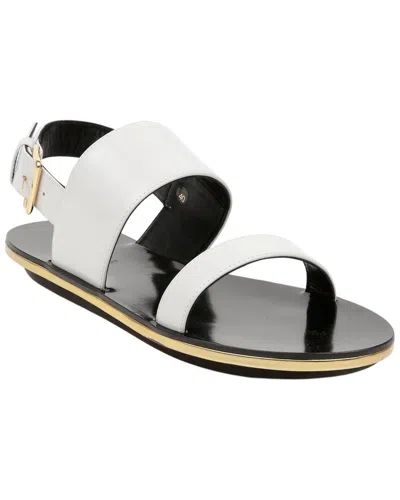 Pre-owned Marni Women's Leather Strap Sandals (authentic Pre-loved)