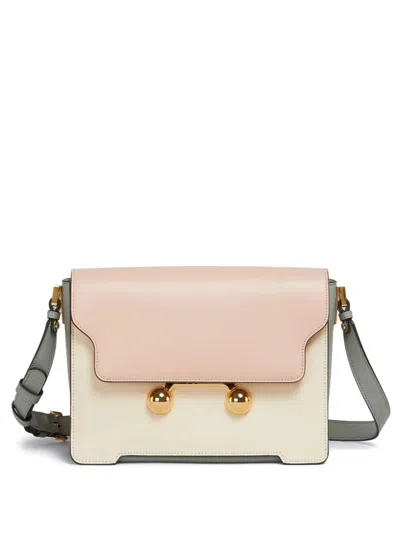 MARNI MARNI WOMEN LEATHER TRUNKAROO MEDIUM SHOULDER BAG