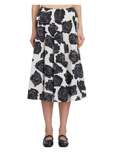 MARNI WOMEN'S LONG COTTON SKIRT
