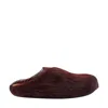 Marni Fussbett Sabot Genuine Calf Hair Clog In Brown