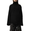 Marni High Neck Jumper In Black