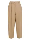 Marni Women's Wide Leg Trousers In Nude