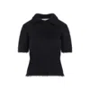 Marni Mohair Polo In Blue