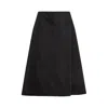Marni Polyamide Midi Skirt In Black