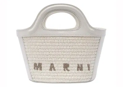 Pre-owned Marni Women's  Tropicalia Bag Mini In Ecru