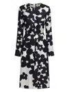 Marni Women's Dilles Print Silk Dress In Black