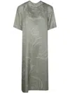 Marni Midi Dress In Green