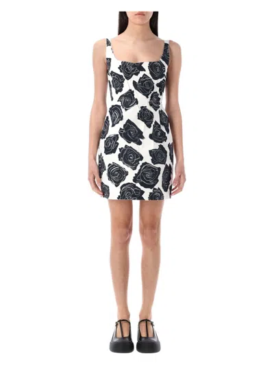 Marni Women's Mini Dress Roses