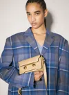 Marni Mini Shoulder Bag Gold-tone Hardware In Cream