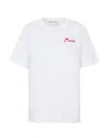 Marni Cotton Logo-print Short-sleeve T-shirt In White