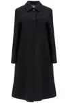 Marni Minimalist Black Cotton Raincoat For Women In Black