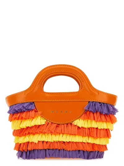 Marni Women's Multicolor Fabric Micro Tropicalia Summer Handbag | Bmmp0096l4p5353 Color Zo524