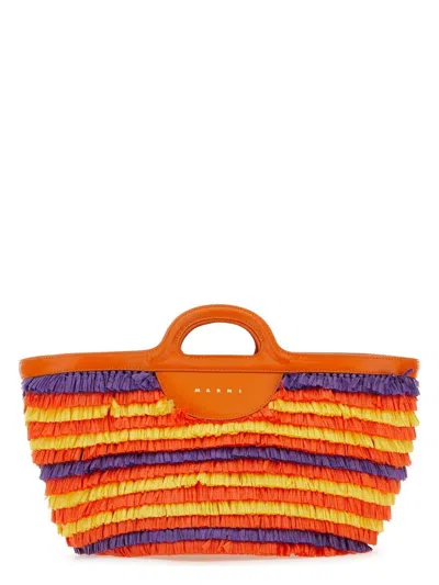 MARNI WOMEN'S MULTICOLOR FABRIC TROPICALIA SUMMER HANDBAG | BMMP0097L4P5353 COLOR ZO524