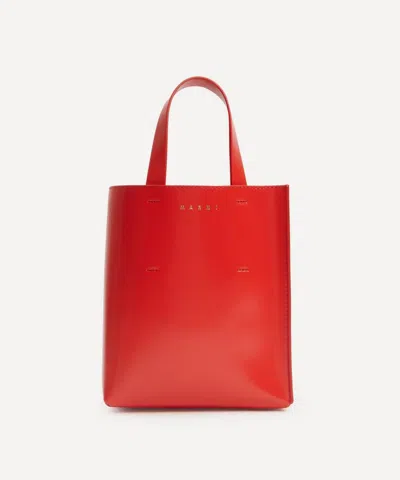 Marni Women's Museo Mini Arbutus Leather Tote Bag