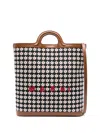 Marni Tropicalia Canvas Crossbody Bag In Zo823