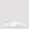 Marni Lily White Light Grey Leather Sneakers In White