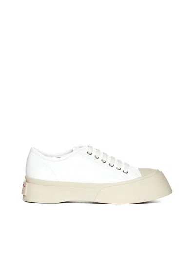 MARNI MARNI WOMEN PABLO LEATHER SNEAKERS