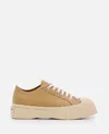 Marni Pablo Low-top Sneakers Metal Eyelets In Cream