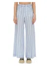 Marni Women's Palazzo Pants In Azure