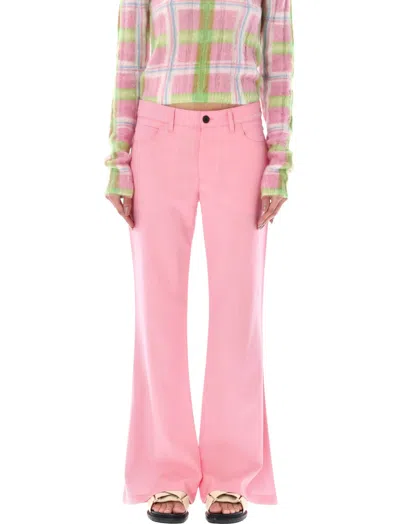 Marni Pink Cool Wool Pants