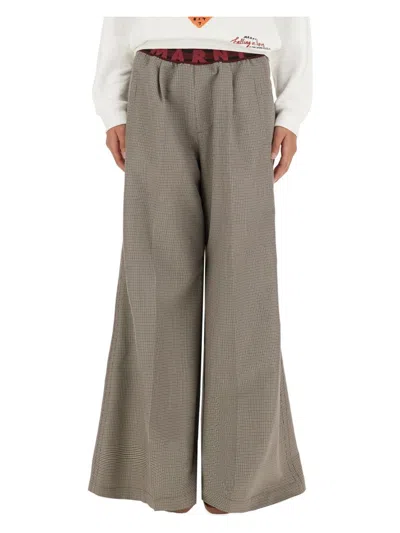 MARNI WOMEN'S PLAID PANTS | SIZE 40 | PAMA0428U0