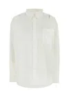 Marni Camicia In Lino Bianco Donna