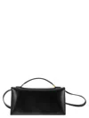 Marni Women Prisma Leather Handbag In Black