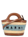 Marni Tropicalia Micro Mini Bag In Gold Sand   Pale Mint