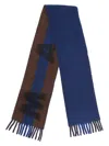 Marni Sciarpa In Alpaca In Blue