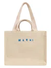 Marni Textured Knit Shopper Bag With Subtle Logo Detail
