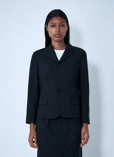 Marni Women Single-breasted Blazer In Black