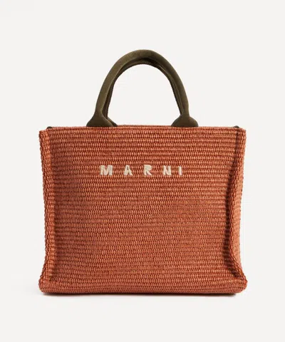 Marni Women's Small Basket Tote Bag