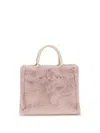 Marni Small Rectangular Tote Bag Handles In Pink
