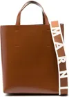 Marni Women's Small Museum Shopper Bag In Brown
