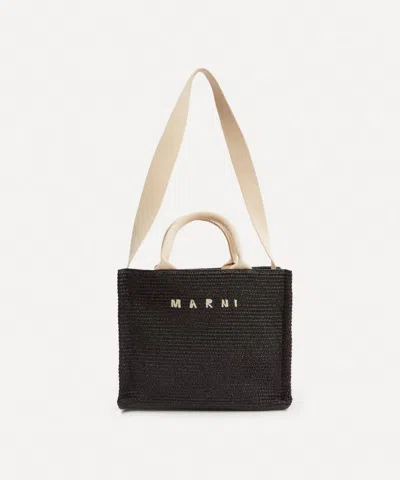 Marni Women's Small Raffia Tote Bag
