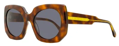 Marni Women's Square Sunglasses Jellyfish Lake Bzu Blonde Havana 56mm In Brown