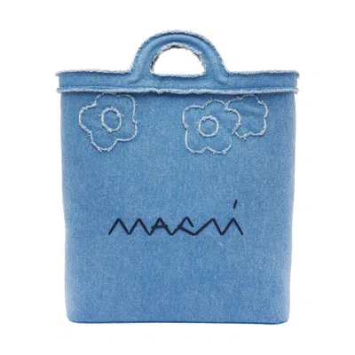 Marni Women Tropicalia Crossbody Bag In Blue