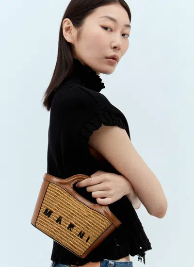 MARNI MARNI WOMEN TROPICALIA MICRO TOTE BAG