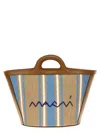 Marni Embroidered Canvas Tropicalia Bucket Bag