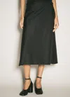 Marni Women Twill Midi Skirt In Green