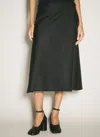 Marni Women Twill Midi Skirt In Green