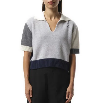 MARNI WOMEN'S V NECK BOXY SWEATER
