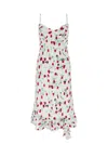 Marni Monoprint Dress In White