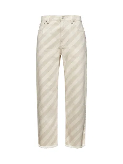 Marni Women Wide-leg Embroidered Jeans By