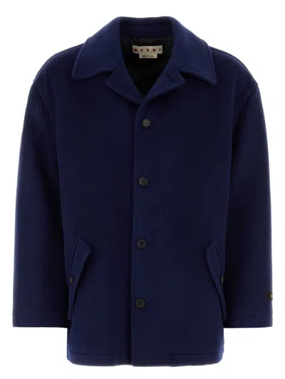 MARNI WOMEN'S WOOL BLEND COAT
