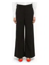 Marni Structured Wool Palazzo Trousers