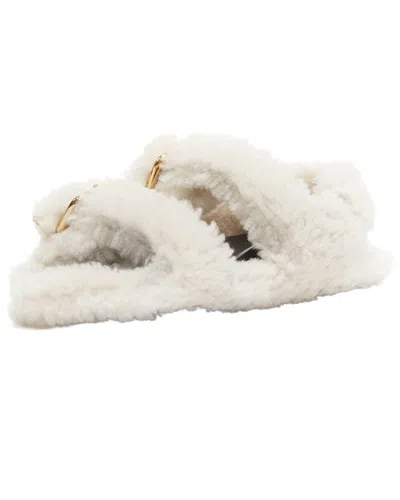 Pre-owned Marni Women's Wool/hair Sandal (authentic Pre-loved)