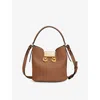 Marni Womens 00m35 Trunkeroo Bucket Leather Shoulder Bag